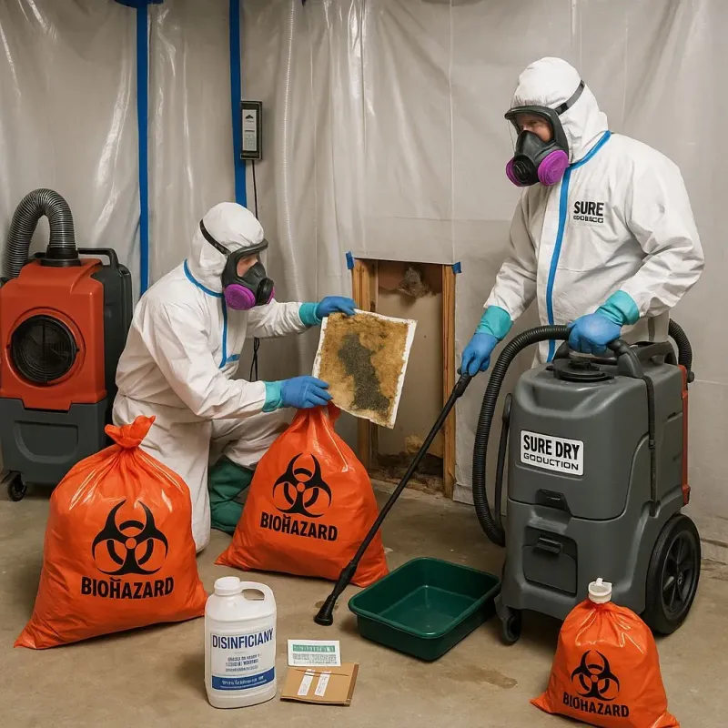 Contaminated Water Handling Protocols process in Lake Lotawana, MO